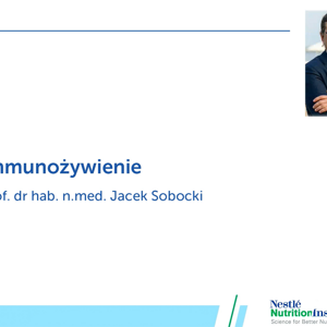Okładka do nagrania odcinka 11 z serii wykładów żywienie medyczne