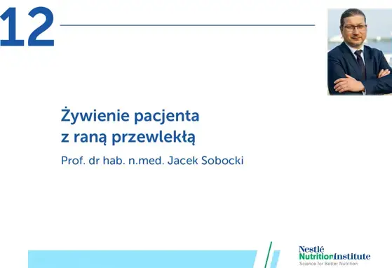 Okładka do nagrania odcinka 11 z serii wykładów żywienie medyczne