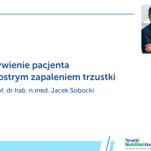okładka do wykładu 13 z serii żywienie kliniczne