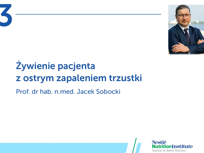 okładka do wykładu 13 z serii żywienie kliniczne