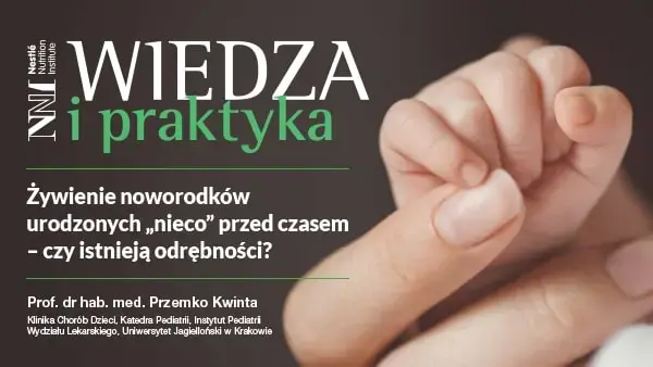 żywienie noworodków urodzonych przed czasem